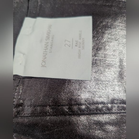 Jonathon Simkhai Metallic Coated pants - Picture 5 of 6